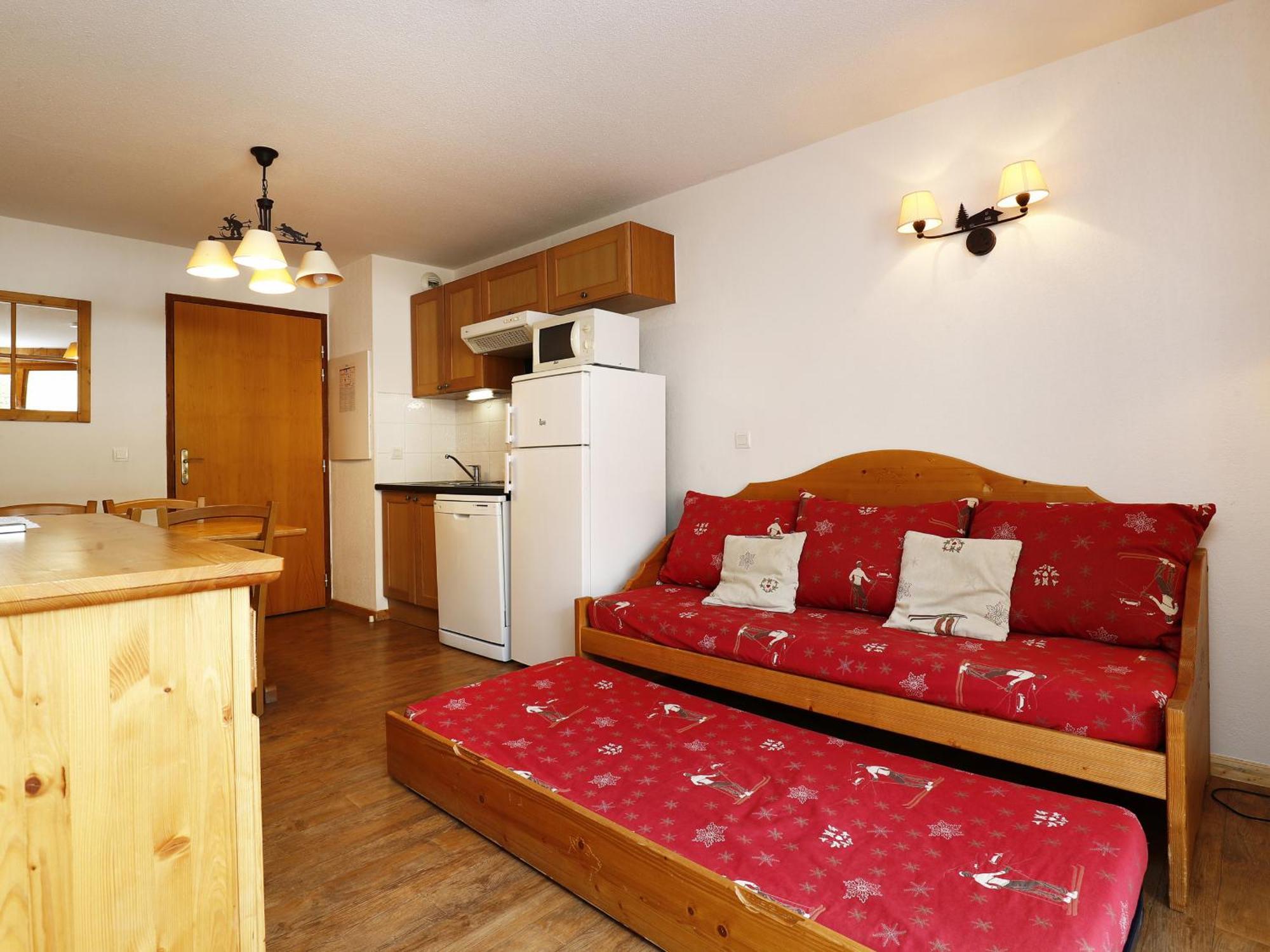 Appt 4 Pers Aux Pieds Des Pistes Avec Balcon Et Parking Orcières Exterior foto